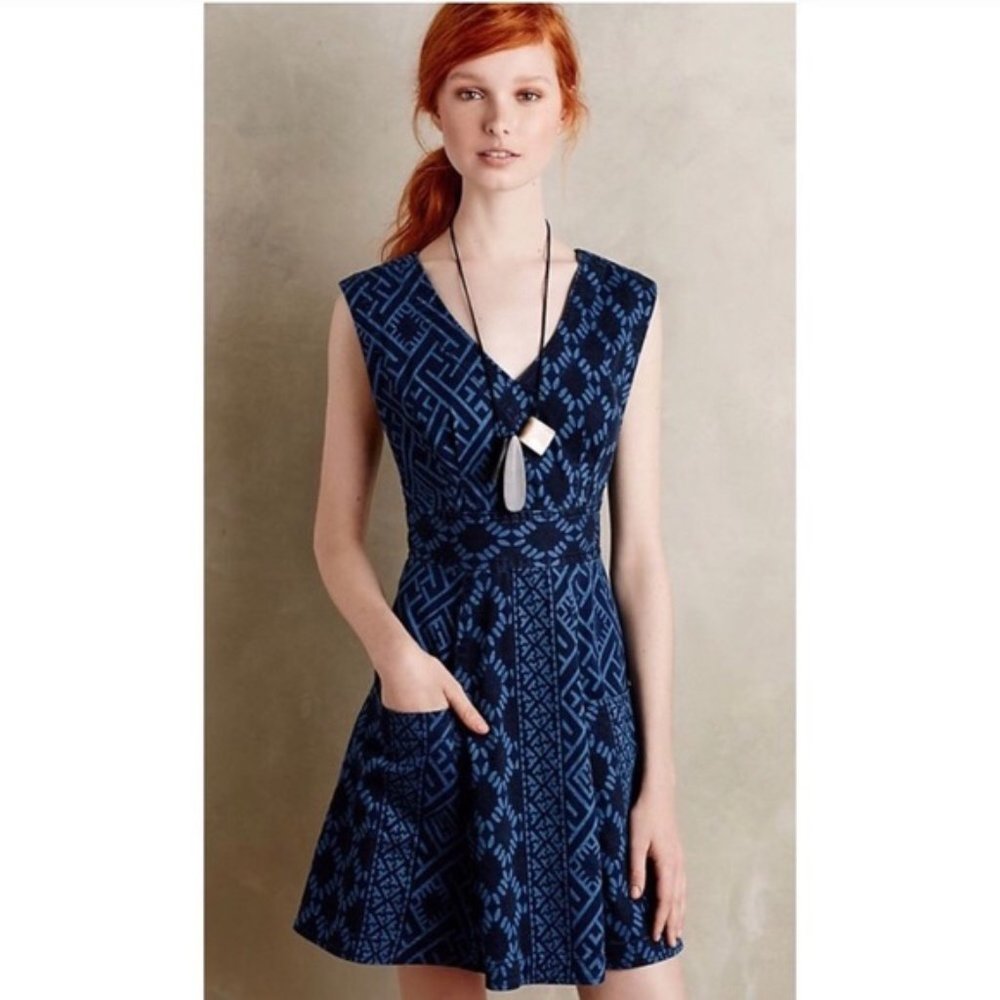 Anthropologie Jean Dress - Size 4